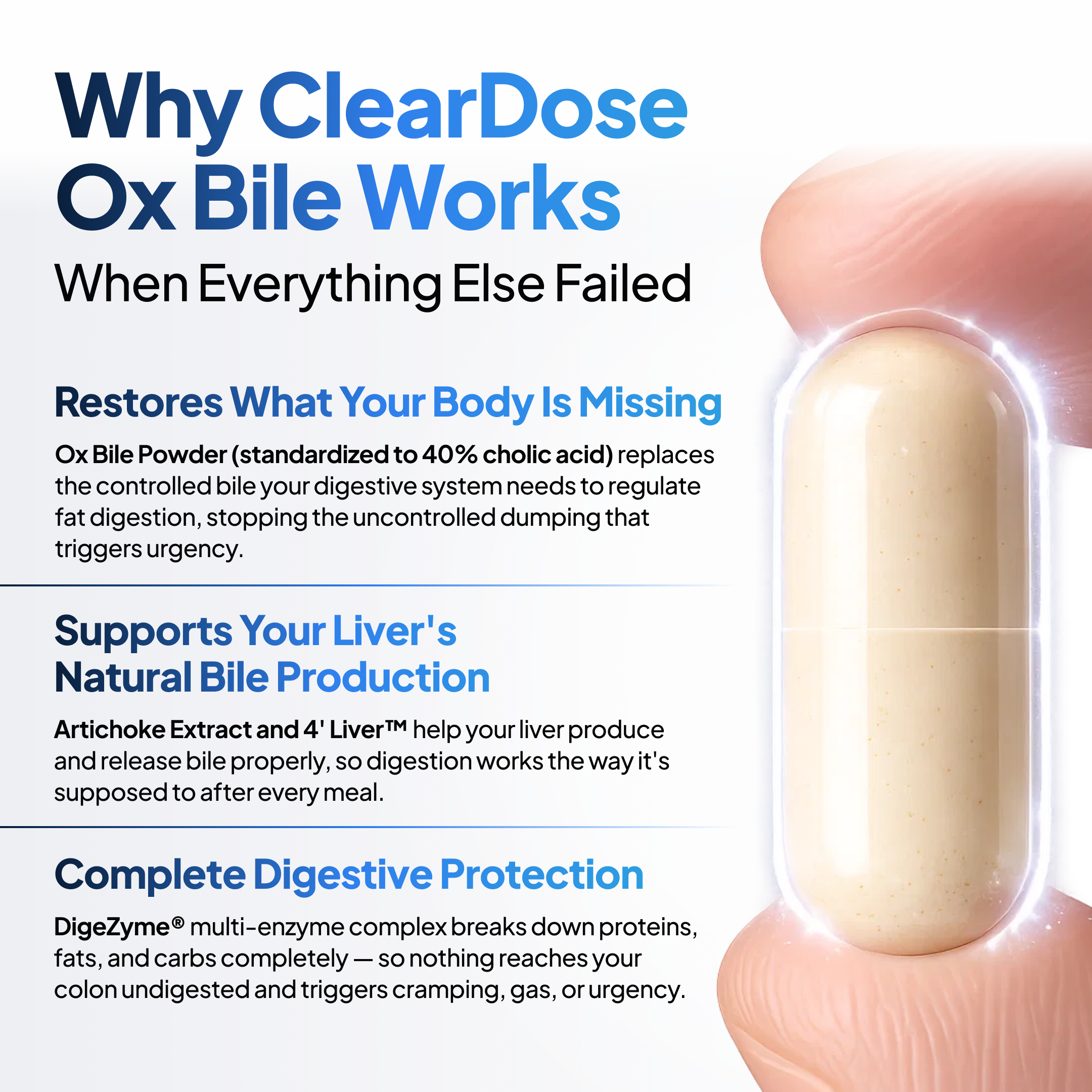 ClearDose Ox Bile Complex