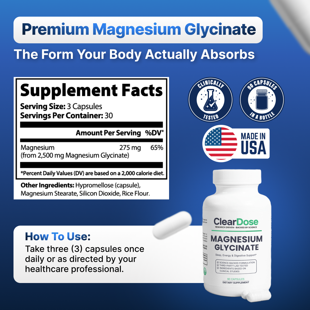 ClearDose Magnesium Glycinate