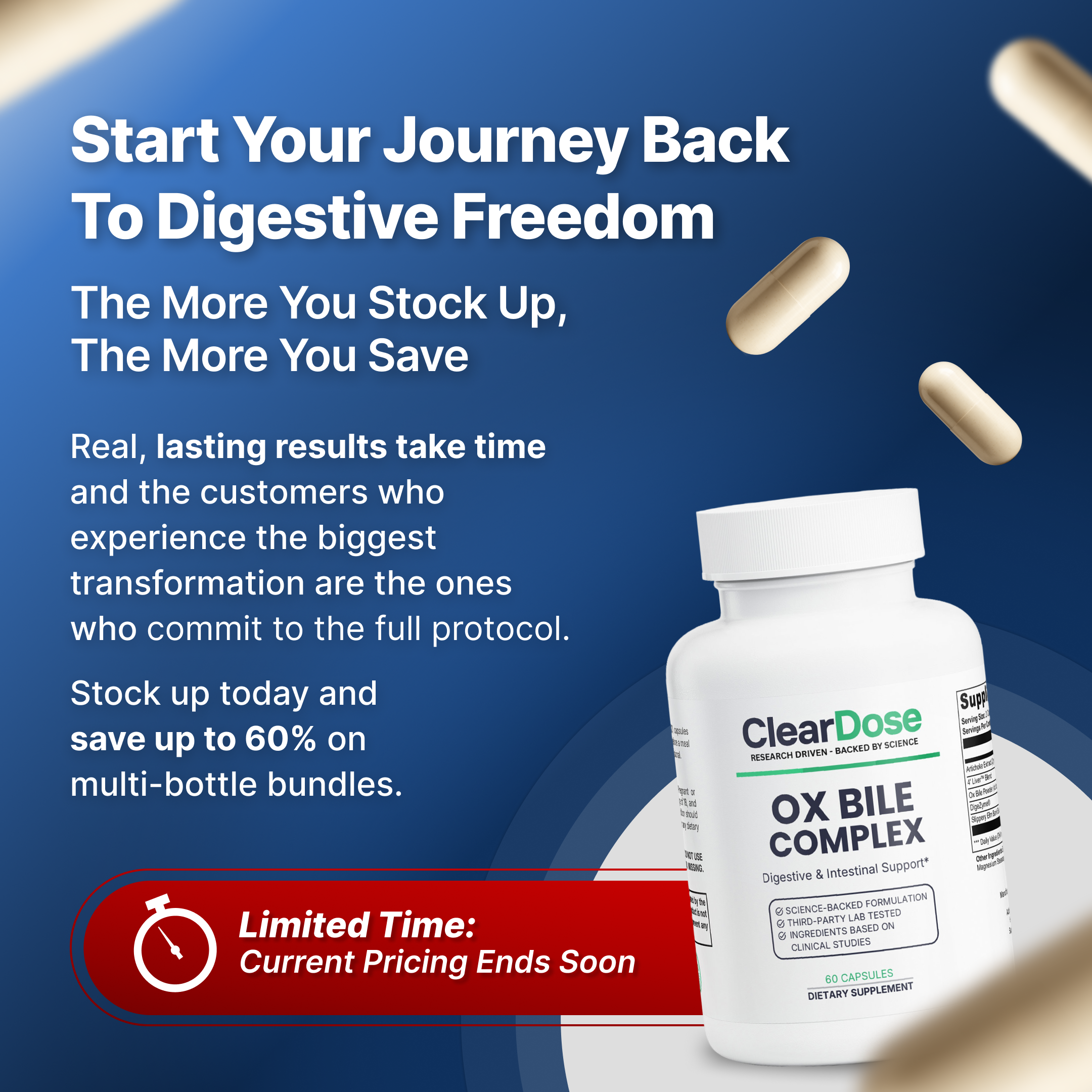 ClearDose Ox Bile Complex