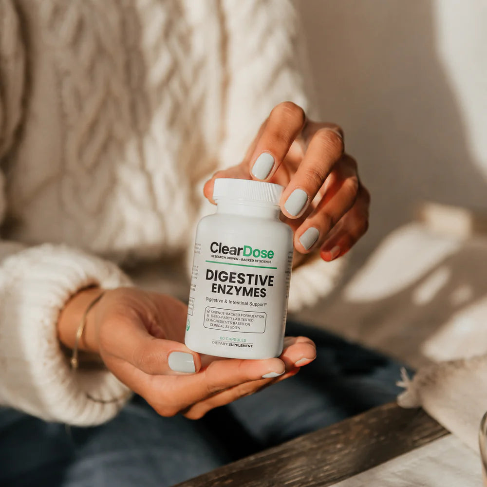 ClearDose Digestive Enzymes - 4 Bottles