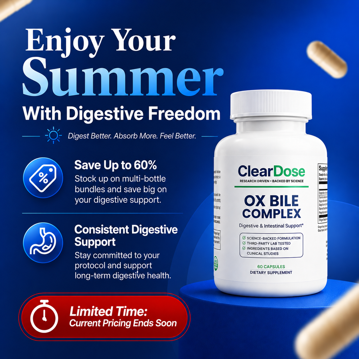 ClearDose Ox Bile Complex