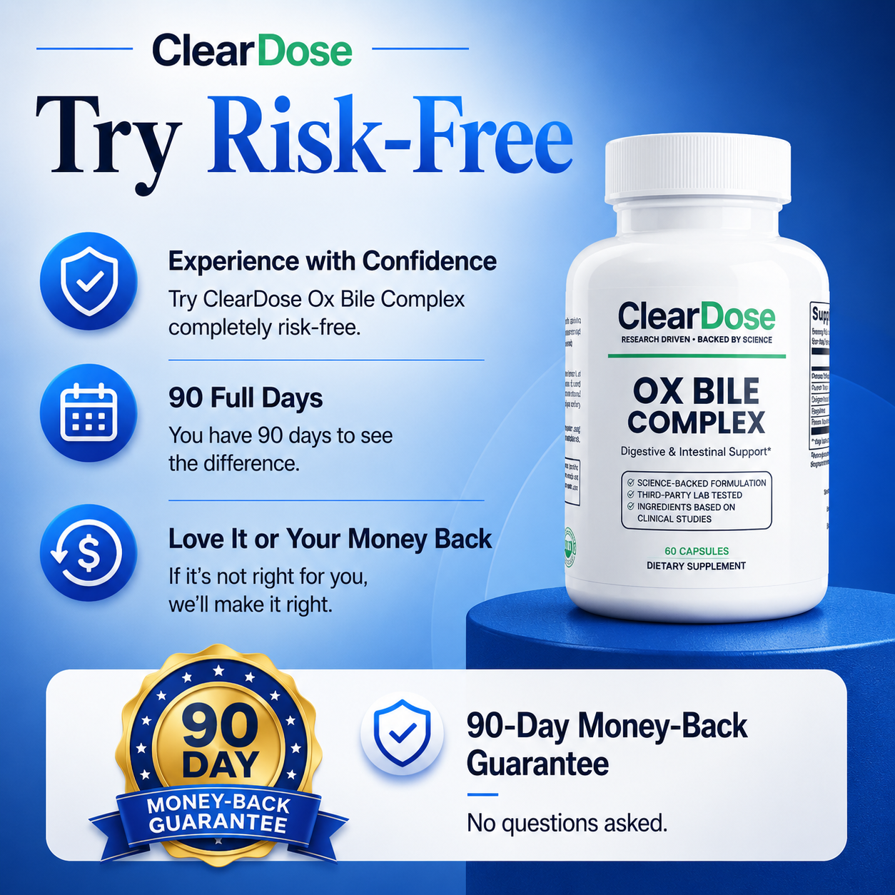 ClearDose Ox Bile Complex
