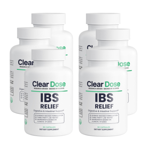 6 Month Supply - ClearDose IBS Relief